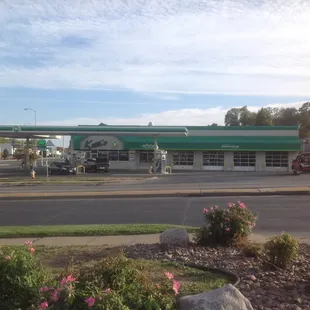 Located on the south west corner of 90th &amp; Fort.