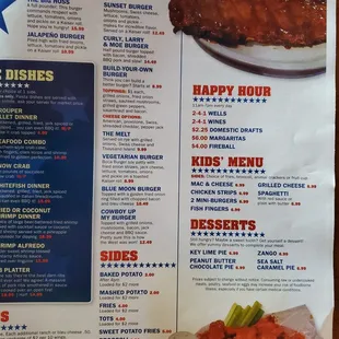 Check out happy hour prices