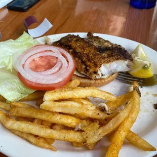 Grouper Fillet Dinner
