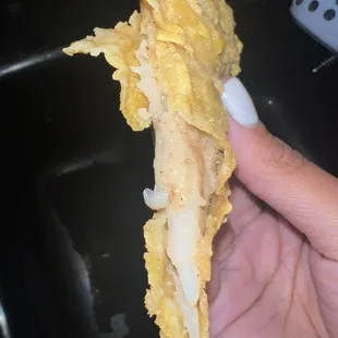 Uncooked fish