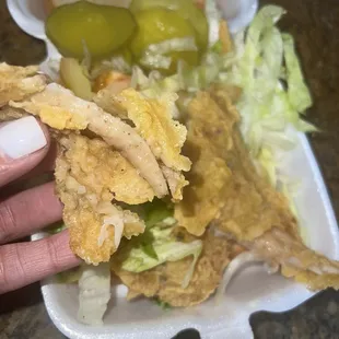 Uncook fish