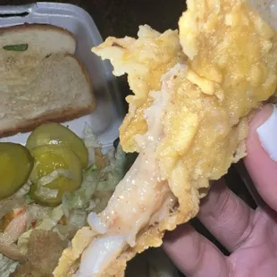 Uncook fish