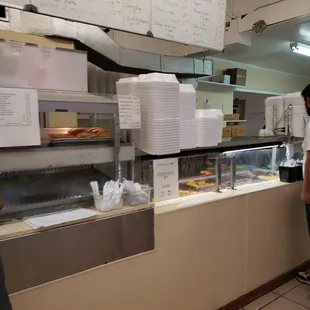 interior, sushi and sashimi