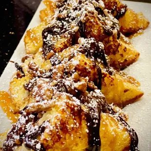 Turtle French Toast. Yum! @ Keke's Cafe.