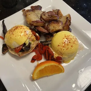 Portobello Eggs Benedict