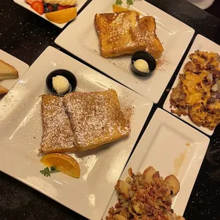 The meals we order which was pretty good.