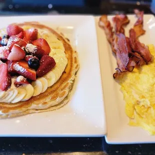 Build your own combo with specialty pancake
