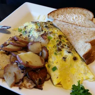 Cheese Steak Omelet
