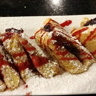 Raspberry Stuffed French Toast