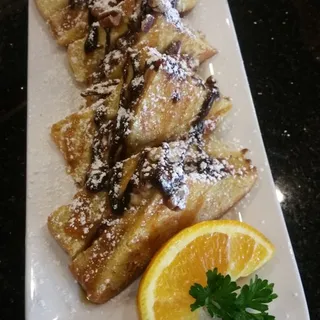 Turtle Stuffed French Toast