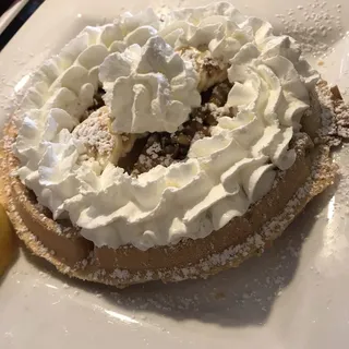 Banana Pecan Waffle