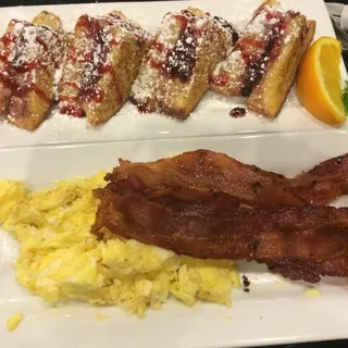 Raspberry Stuffed French Toast