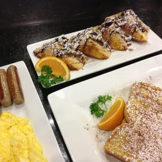 Turtle Stuffed French Toast