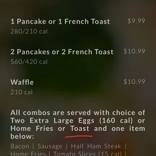 So why is toast extra?