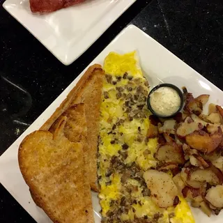 Cheese Steak Omelet