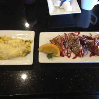 Raspberry Stuffed French Toast