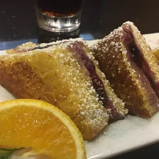 Blueberry Stuffed French Toast