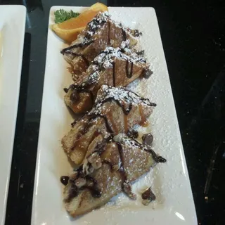 Turtle Stuffed French Toast