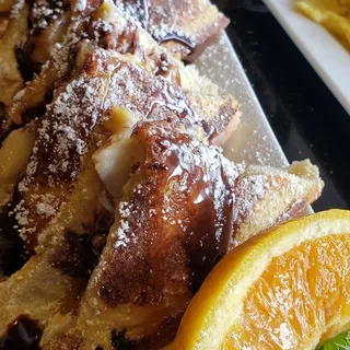 Turtle Stuffed French Toast