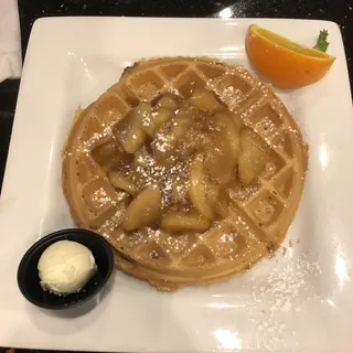Apple-Cinnamon Waffle