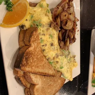 Cheese Steak Omelet