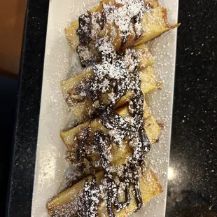 Turtle Stuffed French Toast