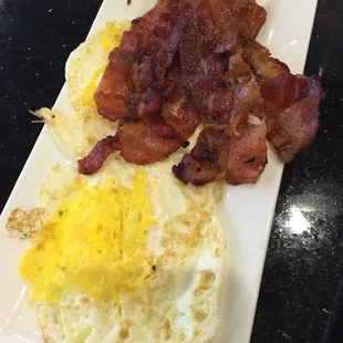 Eggs and bacon