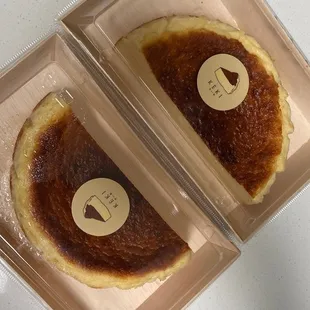 whole (2 halves) original basque cheesecake (07/2021)