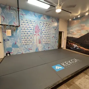 Mat Area that's open to use