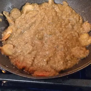 This is sad that he considers this to be  Louisiana Gumbo