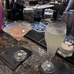 Tx sipper and Coconut French Twist