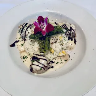 scallops with corn risotto