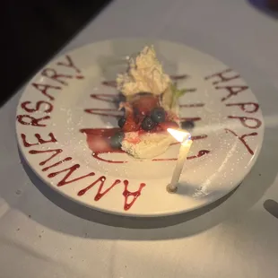 Mixed berry shortcake