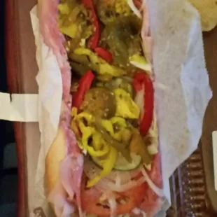 Italian hoagie