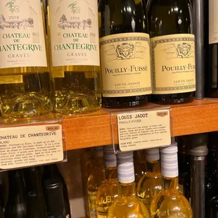 Wine selection