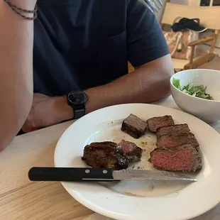 Delicious steak