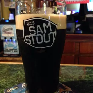 a pint of beer