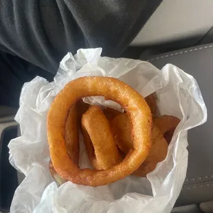 Onion rings!