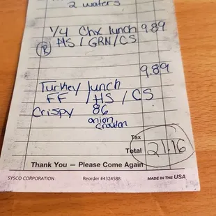 We'll come again for sure