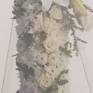 Close up of the flower that were to be used