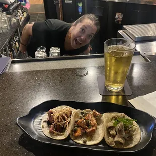 And the bartenders are pretty cool.