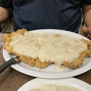 Chicken fried steak!  Mmmm mmm