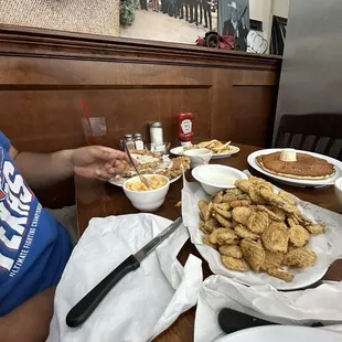 Fried Pickles, Chicken Fried Steak (only)