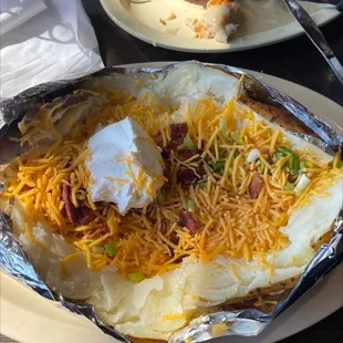 Loaded bake potato