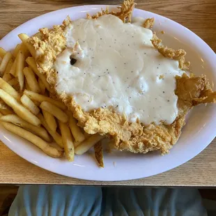 Super Texas Size Chicken Fried Steak