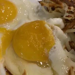 Nasty film on the eggs.