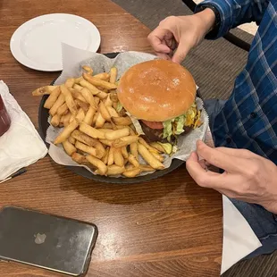 Now that&apos;s a Texas burger!