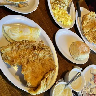 Kelley&apos;s Grand Slam Breakfast &quot;Chicken Fried Chicken&quot;