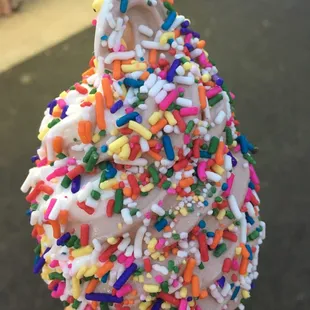 Twist with sprinkles!