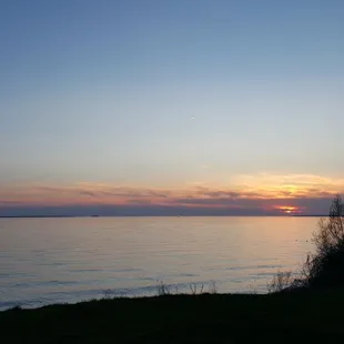 Great sunset at KI Brewery!